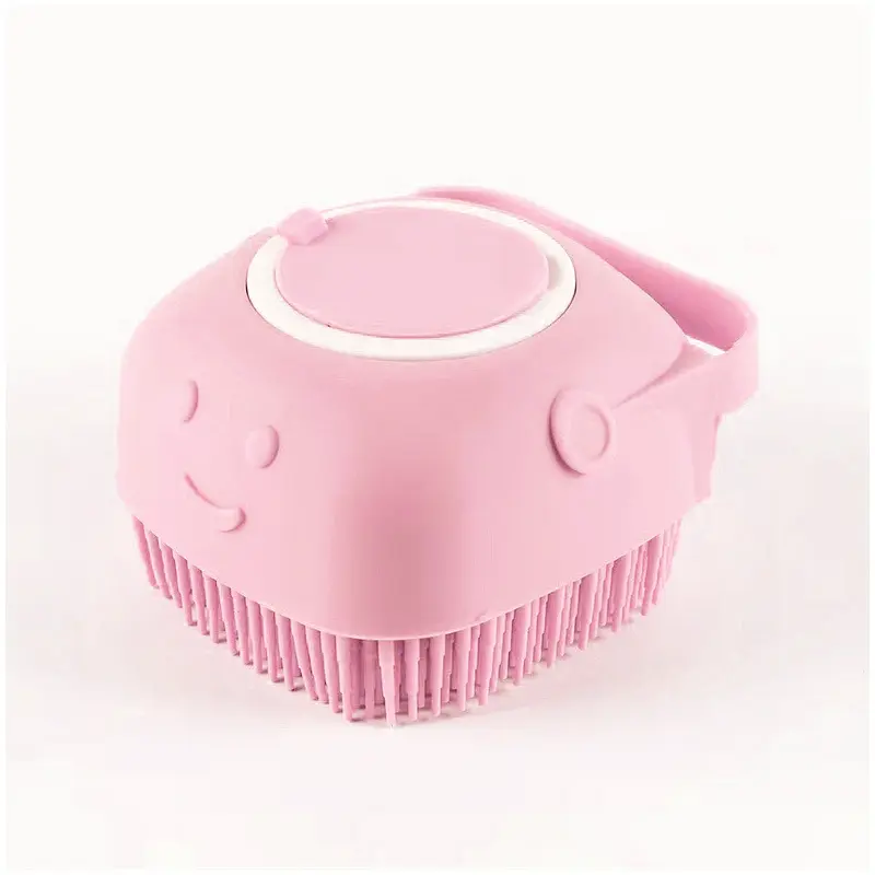 En vente brosses d'épilation sans lavage chat chien toilettage brosse de bain nettoyage pour animaux de compagnie brosse de Massage pour animaux de compagnie