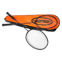 Raquette de badminton en fibre de carbone, équipement sportif léger, cadeau pour club automobile, activité de plein air