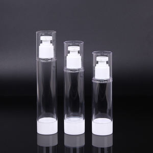 Marca Heypack, venta al por mayor, productos de embalaje cosméticos personalizados de alta calidad, suministro de fábrica, botella de bomba de vacío azul de 30ml y 50ml - Product Image 6