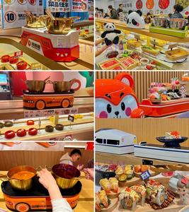 Kaiten Sushi Conveyor System Food Delivery <span class=keywords><strong>Robot</strong></span> Transportador trem sushi para o seu restaurante - Product Image 6