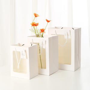 ถุงผ้าใส่ดอกไม้หน้าต่าง <span class=keywords><strong>Netflix</strong></span> ของขวัญวันเกิดพร้อมกล่องกระดาษช่อดอกไม้ - Product Image 6