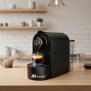 <span class=keywords><strong>Cafetera</strong></span> de <span class=keywords><strong>Cápsulas</strong></span> 3 en 1 Abbolife, Nueva, 20 Bares, 1400W, Multicompatible <span class=keywords><strong>con</strong></span> <span class=keywords><strong>Todas</strong></span> <span class=keywords><strong>las</strong></span> <span class=keywords><strong>Cápsulas</strong></span> NESPRESSO, <span class=keywords><strong>con</strong></span> Tanque de Agua de 0.7L - Product Image 5