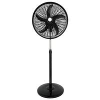 Ventilateur électrique de sol haute qualité, 3 vitesses, pour bureau et usage domestique, en plastique, mécanique, anti-moustiques, rafraîchisseur d'air pour hôtels