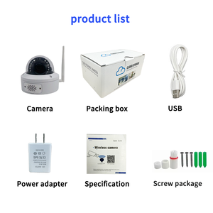 Telecamera <span class=keywords><strong>di</strong></span> <span class=keywords><strong>Sicurezza</strong></span> HD Smart Tuya WiFi, Telecamera IP Dome con Audio Bidirezionale e Rilevamento del Movimento - Product Image 4