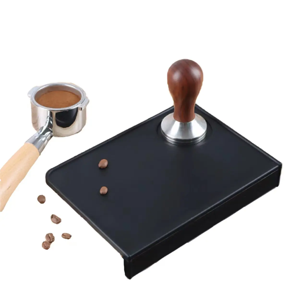 Wholesale Custom Different Types Safe Silicone Barista Espresso Coffee Tamper Mat pad