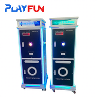 PlayFun – Machine de comptage automatique à 3 côtés pour billets de loterie, distributeur de billets pour centre de jeux