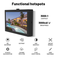 Écran d'affichage numérique pour publicité extérieure, mural, haute luminosité, étanche IP65, portable, écran LCD LED personnalisé