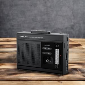 Reproductor de Casetes Portátil OEM ODM con Radio AM/FM, Walkman Independiente, Grabador de Casetes, Convertidor de MP3 a Tarjeta TF, Unidad Pequeña - Product Image 1