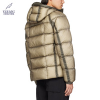 Veste matelassée légère personnalisée YuFan, style décontracté, veste d'extérieur pour homme, streetwear pour homme