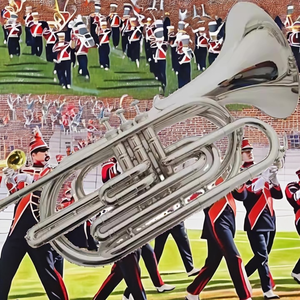 <span class=keywords><strong>Instrument</strong></span> en laiton Weifang de <span class=keywords><strong>trombone</strong></span> de marche de clé de Sib d'argent de nickel avec la surface de laque d'or et de <span class=keywords><strong>cuivre</strong></span> - Product Image 3