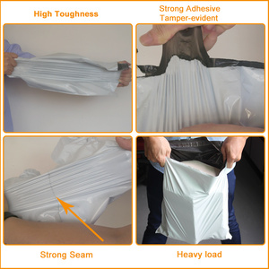 Benutzer definiertes Logo Poly Mailer Selbst klebende wasserdichte Versand umschlag Kurier-Versandt asche für Kleidungs verpackungs materialien - Product Image 5