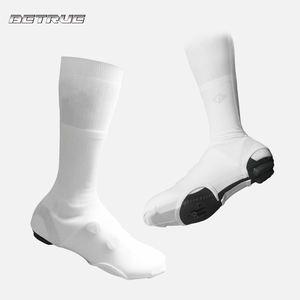 Couvre-chaussures <span class=keywords><strong>de</strong></span> cyclisme aérodynamique imperméables personnalisées Couvre-chaussures souple d'extérieur unisexe à haute élasticité pour vélo <span class=keywords><strong>de</strong></span> <span class=keywords><strong>route</strong></span> - Product Image 4