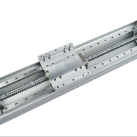 Module linéaire KHMOS HYS100 G1620 350mm avec moteur côté droit, 30kg, 0.03mm, double guide pour usinage laser, approvisionnement personnalisé 3C