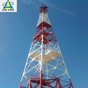 30m 60m 80m Radio Wifi Antena celular Gsm celular auto soporte enrejado Telecom Tower 100m mástil de comunicación - Product Image 4