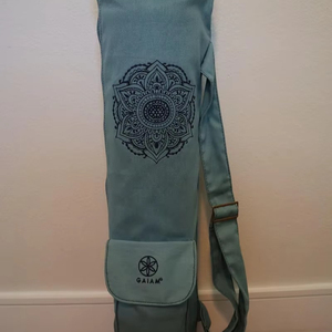 Bolsa de Lona para Esterilla de Yoga con Estampado, Bolsillo y Cremallera - Product Image 4
