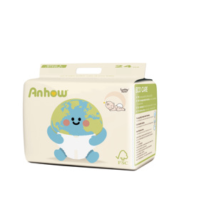 Pañales Ecológicos para Bebé OEM y ODM, 100% Fibra, Pañales Desechables Naturales para Bebé - Product Image 2