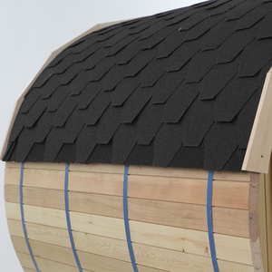 Sauna à vapeur sèche extérieur en cèdre rouge avec poêle ETL, vente en gros d'usine - Product Image 3