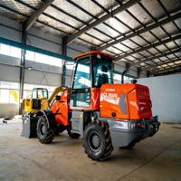 Chargeuse sur pneus télescopique 55KW avec moteur diesel Yunnei Yanmar, pompe à roulement haute efficacité, charge nominale de 1,5 tonne, CE ISO EPA Euro 5