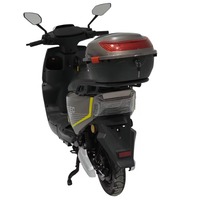 Scooter électrique 2026 de fabrication chinoise, moto électrique avec coffre arrière, batterie grande capacité, vélo électrique longue autonomie