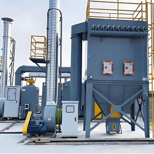 Nouvelle <span class=keywords><strong>machine</strong></span> de dépoussiérage <span class=keywords><strong>à</strong></span> sacs <span class=keywords><strong>à</strong></span> impulsions en acier inoxydable 304, <span class=keywords><strong>prix</strong></span> usine, efficacité 99,99%, 2,2 kW, 2000 m³/h, réservoir 2,5 L, séchage du sable - Product Image 5