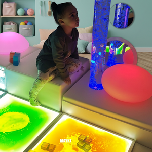 Dalles de sol interactives lumineuses à LED, sensibles à la pression, à liquide sensoriel, changeant de couleur, pour intérieur, écoles, maternelles et aires de jeux - Product Image 3