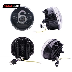 ไฟหน้า LED สีดำพร้อมโคมไฟหัว DRL สีขาวสำหรับ <span class=keywords><strong>Vespa</strong></span> <span class=keywords><strong>GTV</strong></span> 6 Sei giorni <span class=keywords><strong>125</strong></span> 250 300 - Product Image 2