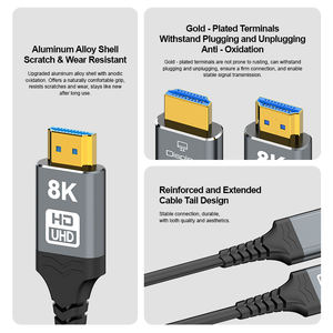 LinkJun A403 HDMI 광섬유 케이블에 대한 동적 HDR TDR 테스트 지원 8K 60Hz 4K 120Hz 해상도 1m 1.5m 2m 3m 5m PVC - Product Image 2