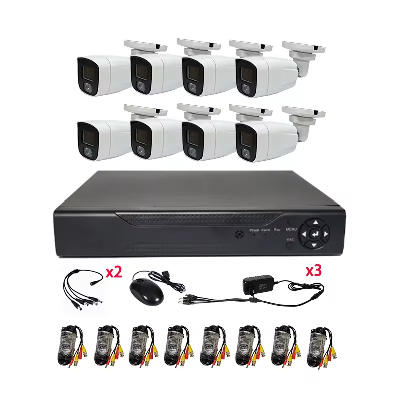 5MP Outdoor CH DVR Kit Home Security Camera System AHD Whole