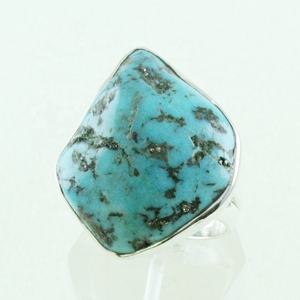 Modyle — bague en argent Sterling 925 pur, pierre précieuse Turquoise naturelle, vente en gros, nouveau Design, à la mode, livraison gratuite, inde - Product Image 1