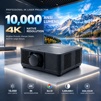 Projecteur laser 4K de 10 000 lumens ANSI, projecteur multi-projecteurs avec fusion des images, projecteur 4K pour projection de mapping 3D