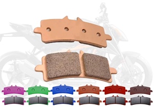 Plaquette de frein avant de moto pour KTM 1290 Super Duke <span class=keywords><strong>R</strong></span> 690/890 990 Supermoto RC8 <span class=keywords><strong>Kawasaki</strong></span> Ninja <span class=keywords><strong>H2R</strong></span> H2 ZX10R Z1000 ZX10RR ZZR1400 - Product Image 2