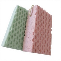 Éponge exfoliante douce de haute qualité pour le corps, pour une utilisation en salle de bain, éponge de bain pour le soin et le nettoyage