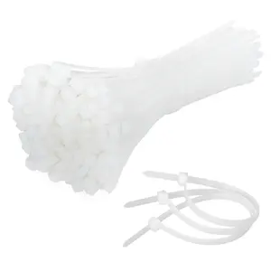 Nylon 66 cable ties 80mm 100mm 120mm 150mm 200mm wiring accessories uv plastic cable tie nylon zip ties