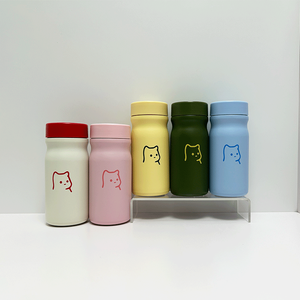12oz new vacuum tumbler stainless steel double Leak-proof mini tumbler With <b>tea</b> <b>infuser</b> 12oz tumblers - Product Image 1