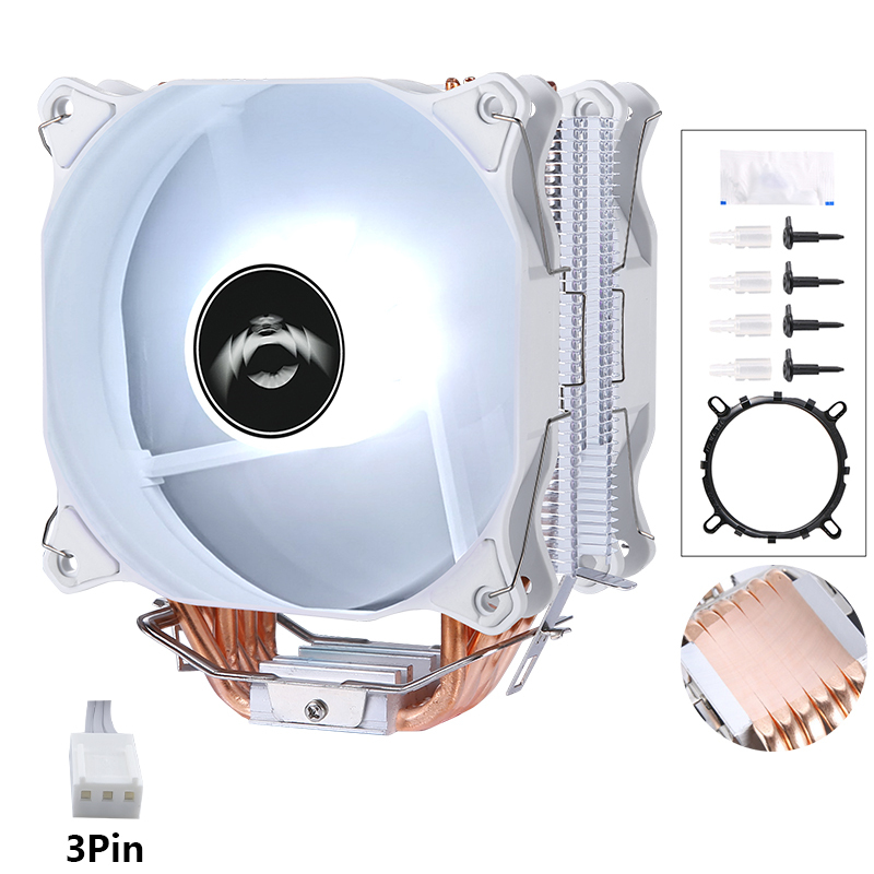 White-QZ-1260-BK-3P-B-2F-1(3Pin Fixed White Light)