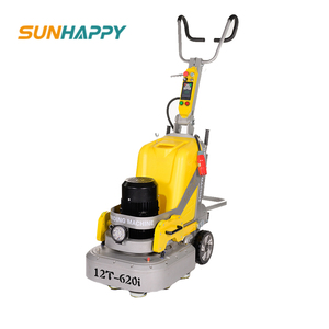 Machine à meuler le béton Sunhappy, <span class=keywords><strong>meuleuse</strong></span> de sol, <span class=keywords><strong>meuleuse</strong></span> de béton à disques multiples, <span class=keywords><strong>meuleuse</strong></span> de béton manuelle pour trottoirs inégaux - Product Image 1