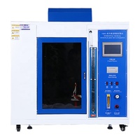 Probador de Inflamabilidad Horizontal-Vertical UL94 con Pantalla Táctil, Cámara de Prueba de Resistencia al Fuego para Laboratorio