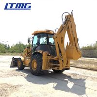 Backhoe loader 4x4 mini 2,5 ton 3 ton 2.5 t 3 t 2.5 ton 3 ton harga muatan backhoe kompak di India