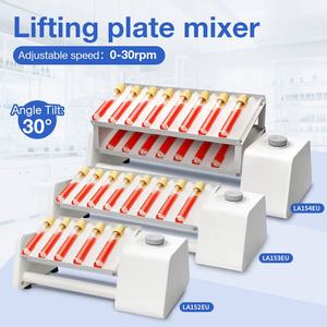 Mezclador basculante de eje largo de laboratorio OEM, rotador basculante de cubierta corta para tubo de recolección de sangre, placa de elevación, mezclador de vórtice - Product Image 2