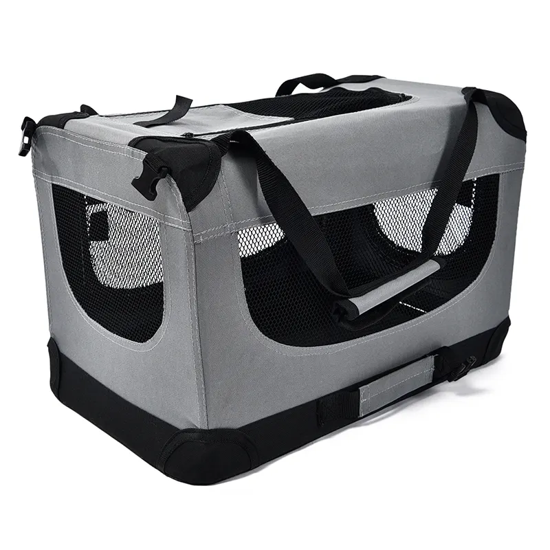 Pet Star Outdoor Breathable Foldable Portable Pet Cat Dog Crate Travel Carrier Bag