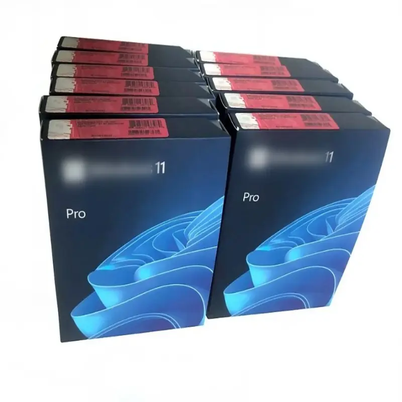 Véritable Win 11 Pro USB Package complet 6 mois de garantie Win 11 Professional USB Box 100% Activation en ligne Win 11 Pro Box Ship Fast