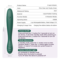 OEM-Fabrik APP-Musik Vollflüssiger Silikon USB-Aufladbarer Leistungsstarker Klitoris-Vibrator Sexspielzeug für Erwachsene Klitoris-Massagestab