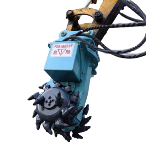 Promoción bibo!! Envío Gratis: Cortadora de Tambor Rotatorio Hidráulica para Excavadora, para Romper Roca Dura - Product Image 1
