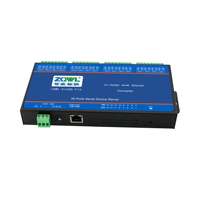 Passerelle de données industrielles vers le cloud - Convertisseur RS485 vers Ethernet isolé 16 ports avec ARM9 Linux, prise en charge de Modbus et de MQTT