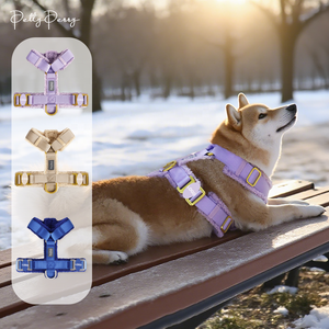 Accessoires de boucle en alliage robuste sans traction gilet de harnais pour chat et chien doublé en polaire pour <span class=keywords><strong>chiot</strong></span> rose Logo personnalisé harnais pour animaux de compagnie Sherpa Premium - Product Image 4