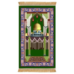<span class=keywords><strong>Tapis</strong></span> de prière de conception différente de luxe fabriqué en Chine <span class=keywords><strong>tapis</strong></span> de prière anti-dérapant de Dubaï <span class=keywords><strong>tapis</strong></span> de prière Islam de haute qualité pour musulman - Product Image 6