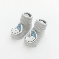 Vente en gros de chaussettes pour enfants, bébés, nourrissons, chaussettes en coton doux antidérapantes à motifs 3D de dessins animés, chaussettes originales pour enfants, chaussettes pour bébés, animaux