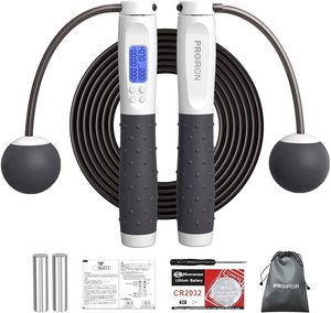 PROIRON Thông Minh Tập Thể Dục Nhảy Dây Thừng Chiến Đấu Không Dây Bỏ Qua Jump <span class=keywords><strong>Rope</strong></span> Cho Trẻ Em Người Lớn Tập Thể Dục Trọng Kỹ Thuật Số Đếm - Product Image 3