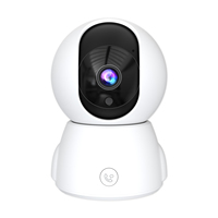 Kamera Keamanan WiFi Indoor PTZ Harga Pabrik, Panggilan Satu Sentuhan, Audio Dua Arah, Monitor Bayi Rumah, Kamera IP Nirkabel