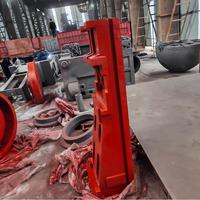 Services de fonderie de moulage au sable, personnalisation, machines de moulage métallique, socle en fonte pour machines de fraisage CNC